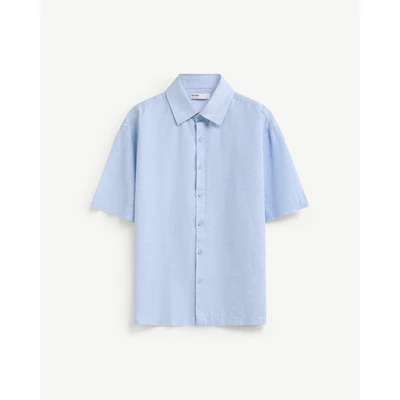 Áo Sơ Mi Tay Ngắn Cotton Linen Form Loose - Routine 10S25SHS025