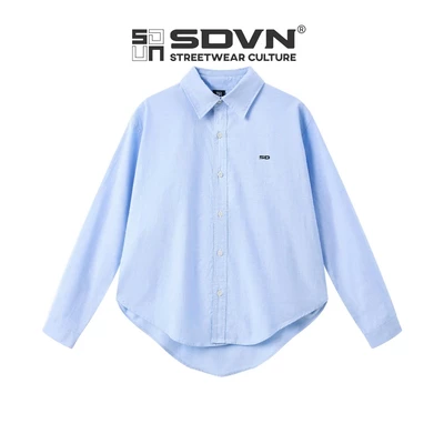 Áo sơ mi Nữ dài tay LUNA - Thiết kế phong cách đường phố - Brand chính hãng SDVN