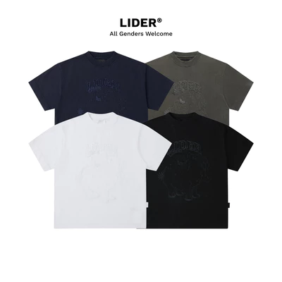 Áo Thun Capybara Tay Ngắn Unisex LIDER CAPYBARANOMNOM TEE