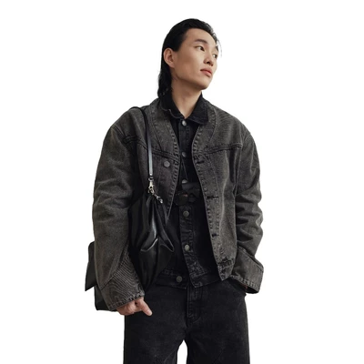 MAHU - ÁO CARDIGAN DENIM OVERSIZED