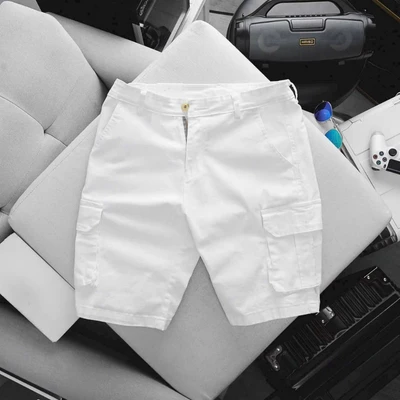 Quần Short Nam Kaki Cao Cấp Túi Hộp Form Đẹp Mặc Mát Mùa Hè Phong Cách Trẻ Trung Năng Động