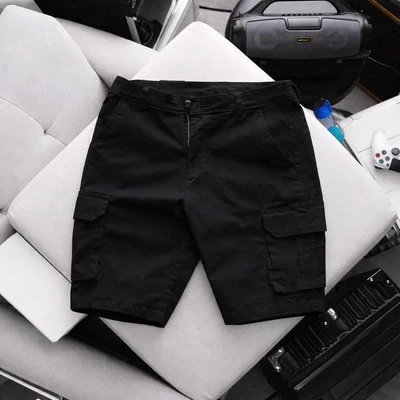 Quần Short Kaki Nam Túi Hộp Form Trên Gối Basic Dễ Phối Đồ Chất Vải Dày Dặn Cao Cấp 4 Màu Hot