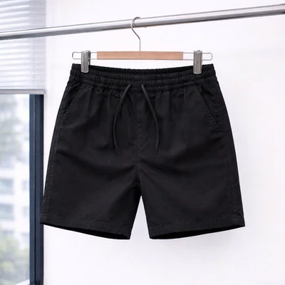 Quần Short Nam Nữ Lưng Thun Form Rộng Trên Gối Dây Rút Thời Trang Hàn Quốc Mặc Mát Thoải Mái Cả Ngày