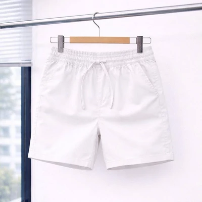 Quần Short Nam Nữ Lưng Thun Form Regular Trên Gối Dây Rút Thời Trang Unisex Co Giãn Nhẹ Mặc Mát Mùa Hè