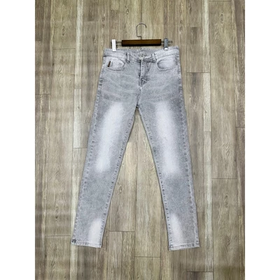 Quần Jean Nam Màu Xám Nhạt Chất Vải Denim Cao Cấp Dáng Chuẩn Tôn Dáng Dễ Phối Đồ