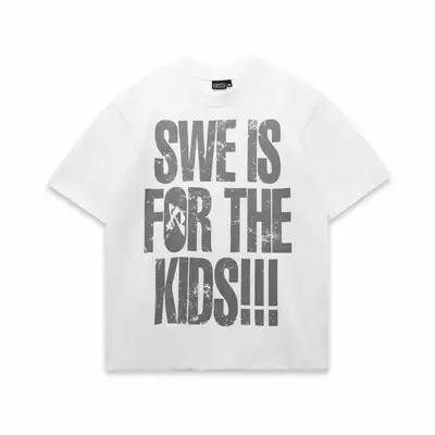 ÁO SWE LOUD TEE - WHITE
