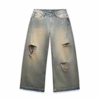QUẦN SWE DUNE DESTROYED JEANS - BLUE
