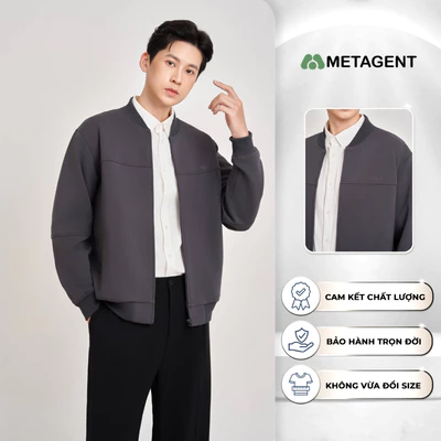 Áo khoác thu Pure Bomber nam Metagent MS 77E4377