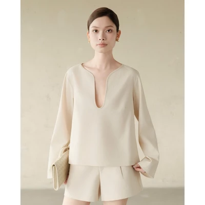 RUBIES Linen Short - Quần Ngắn Nữ Vải Linen
