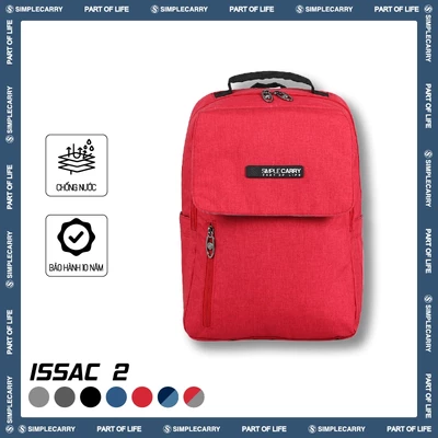 Balo Học Sinh Cho Bé SimpleCarry Issac 2 Có Ngăn Chính Rộng Rãi, Phần Lưng Có Lớp Mút Chắc Chắn