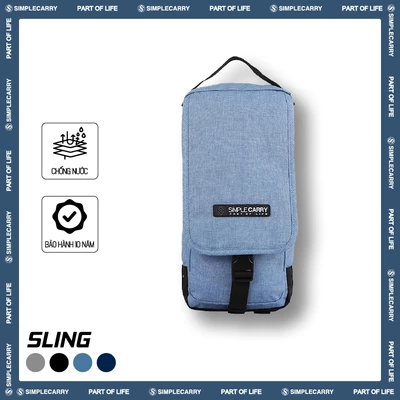Túi Đeo Sling Thời Trang SimpleCarry Đựng Vừa Ipad, Chống Sốc, Quai Xách Tay, Dây Đeo Có Thể Tháo Rời