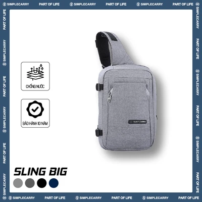 Túi Đeo Chéo Thời Trang SimpleCarry Sling Big Rộng Rãi, Đựng Vừa Laptop, Chống Sốc, Chống Thấm
