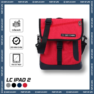 Túi Đựng IPAD SimpleCarry LC IPAD 2, Nhiều Ngăn, Đựng Vừa IPAD, Dây Đeo Tháo Rời
