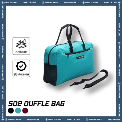 Túi Xách/Đeo Du Lịch Nam Nữ SimpleCarry SD2 Thiết Kế Thông Minh, Chống Nước, Chịu Lực Tốt
