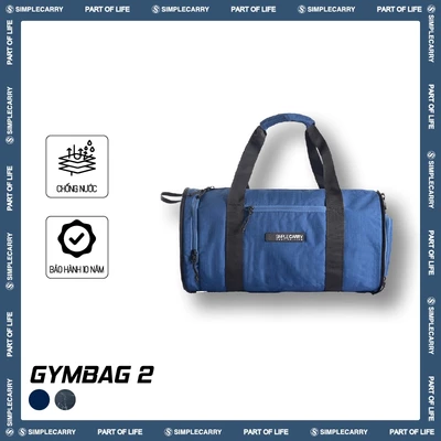 Túi Tập Thể Thao GYM 2 SimpleCarry Nhiều Ngăn, Chứa Giày, Chống Nước