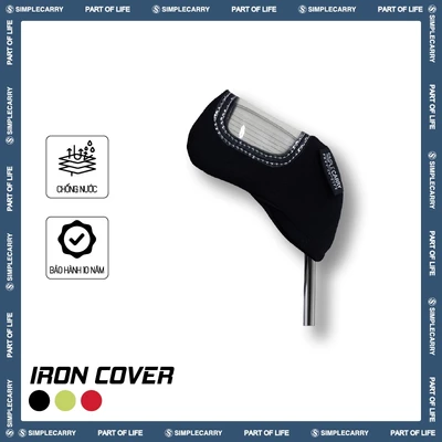 Bảo Vệ Gậy Golf SimpleCarry Iron Cover Dành Cho Mọi Size Gậy, Chất Liệu Bền Bỉ, Co Dãn Tốt, Chống Nước