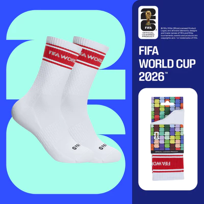 [MUA 2 GIẢM 5%][BST WORLD CUP 2026]Tất thể thao Thể Thao Cổ Trung World Cup co giãn, thấm hút, nhanh khô