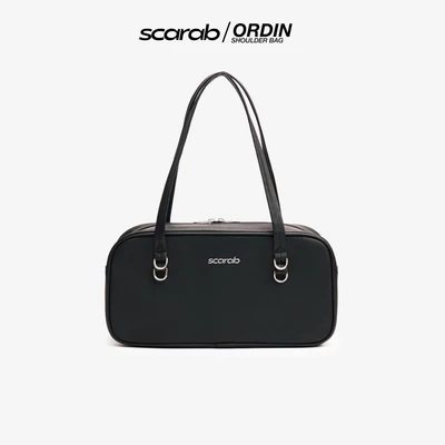 Túi xách đeo vai SCARAB ORDIN BLACK thời trang nam nữ đựng vừa iPad 11 inch, điện thoại, ví tiền, đồ trang điểm