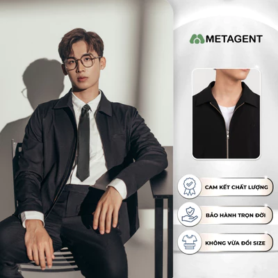 Chino Jacket - Áo khoác nam kéo khóa Metagent MS 77E4063