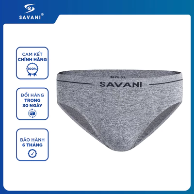 Quần Sịp Tam Giác Nam SAVANI, Chất Liệu Thoáng Khí, Thấm Hút Mồ Hôi, Co Dãn Tốt MBFU030K5