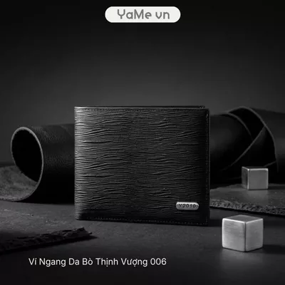 Ví Nam Ngang Da Bò Thịnh Vượng 006 22410 |YaMe|