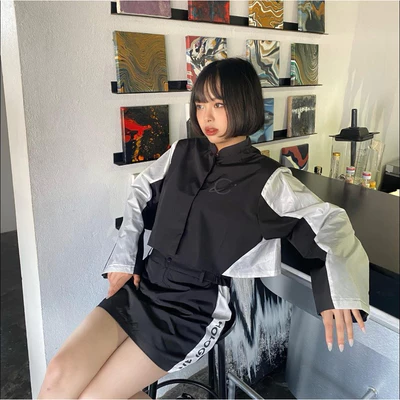 Áo khoác gió, Hologramvnn, HOLO CROP JACKET