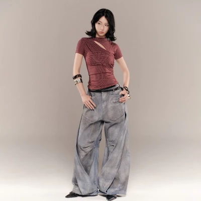 ARCHER PANTS VER JEAN (GREY WASH) BunnyHill SSE22