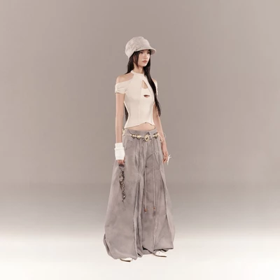 LOBELIA TOP (BEIGE) BunnyHill SSSB13a