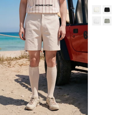 [N] Quần Short Straight Khaki Classic Vải Cotton Spandex Thoải Mái Thoáng Mát Năng Động, QS0139 SOME HOW STORE