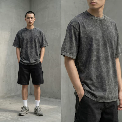TEE WASH GORI ÁO THUN CHẤT LIỆU COTTON CAO CẤP MENSWEAR