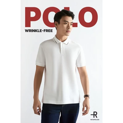 [🔥HOT] Áo Polo Tay Ngắn Phối Cổ Form Fitted - Routine 10F24POL029