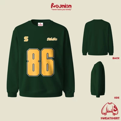 Áo Sweatshirt REUNION "86" Áo Sweater Nam Nữ Form Rộng SWT4