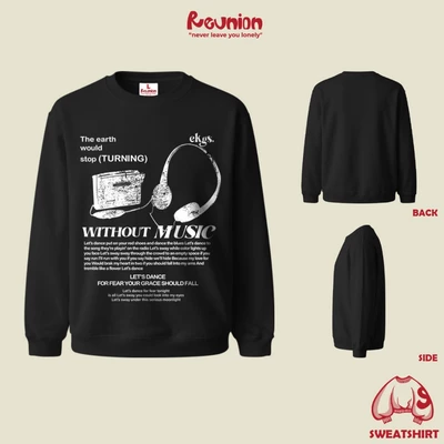 Áo Sweater REUNION "MUSIC" Sweatshirt SWT25