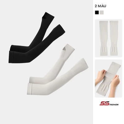 Găng Tay Chống Nắng 5S FASHION Unisex, Mát Lạnh, Trơn Basic, Bảo Vệ Tối Ưu U0GTA26001