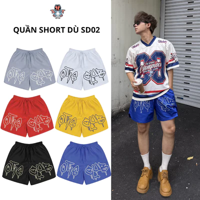 [ BST 2026] Quần short dù local brand Otis Club form trên gối chất liệu nylon - Quần short dù SD02