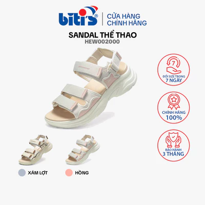 Sandal thể thao Biti's Hunter Nữ HEW002000