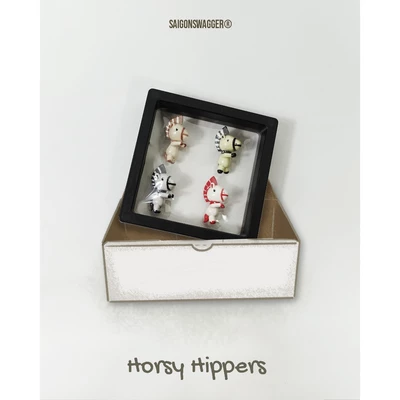 Set Mô Hình Ngựa HORSY Dán Điện Thoại Hippers SAIGONSWAGGER ® SGS HORSY HIPPERS