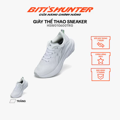 Giày Thể Thao sneaker Nữ Biti's Hunter HSW010600TRG (Trắng)