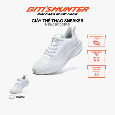 Giày Thể Thao sneaker Nữ Biti's Hunter HSW010100TRG (Trắng)