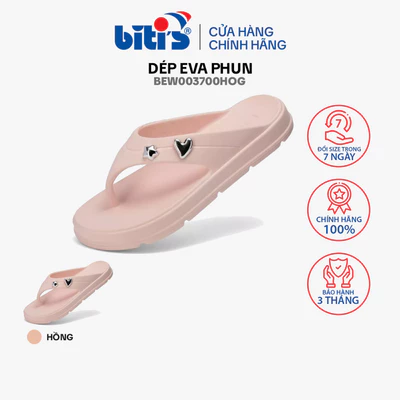 Dép Eva phun Nữ Biti's BEW003700HOG (Hồng)