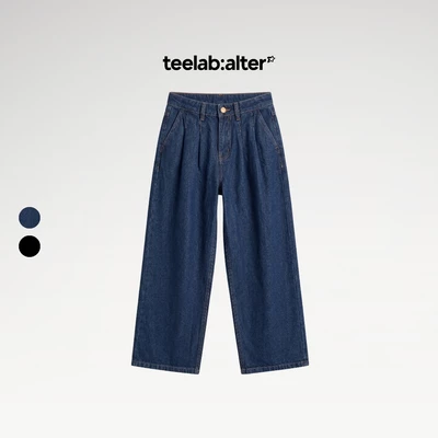 Quần Jeans Teelab Alter Straight Denim Solid Pants PS143