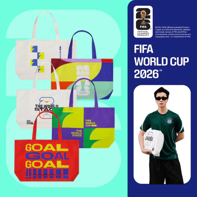 [GIÁ SỐC][BST WORLD CUP 2026]Túi Tote Unisex Bag World Cup