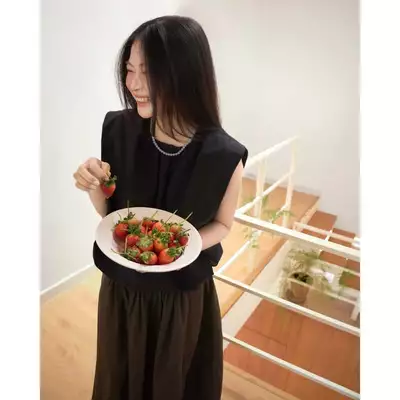 DOB - Áo kiểu nữ sát nách form rộng cổ nhún nhẹ| Temo top |
