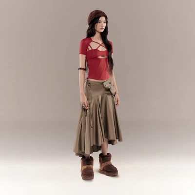 CASMIR TOP (RED) BunnyHill SSE12