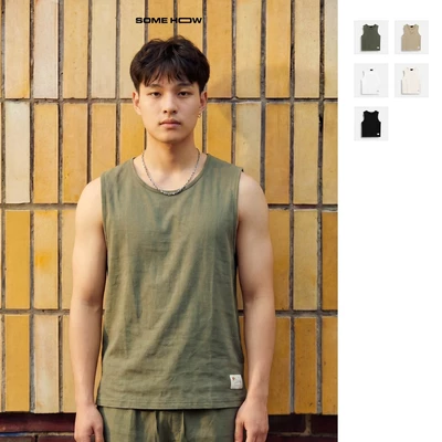  Áo Tanktop Linen The Shift, Chất Vải Cotton Thoải Mái, TT0018, SOME HOW STORE