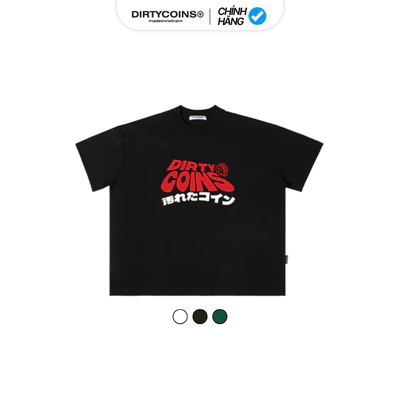 Áo thun DirtyCoins Wavy Logo T-shirt