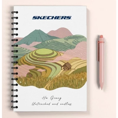 [GIFT - Quà tặng không bán] Sổ tay Drawing Mary Skechers