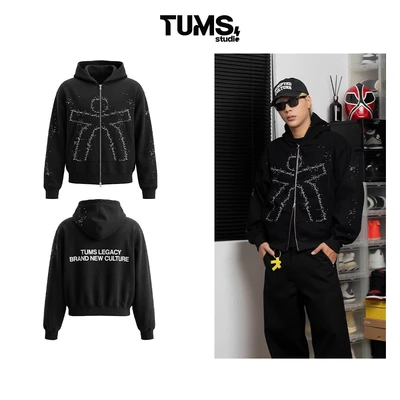ÁO KHOÁC DÂY KÉO 2 ĐẦU | TUM MACHINES LEGACY ZIPS HOODIE VẢI CANVAS