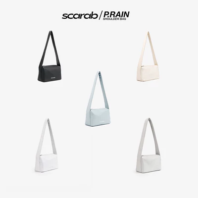Túi xách da đeo vai SCARAB P.RAIN SHOULDER BAG thời trang nam nữ đựng vừa điện thoại, ví tiền, đồ trang điểm