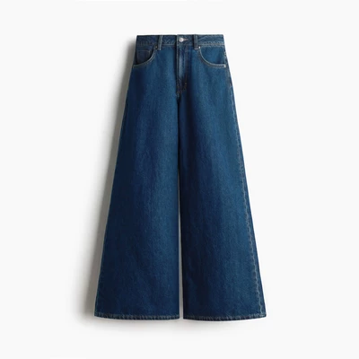 Quần Jeans Ống Rộng Nữ, Jeans Nữ Ống Suông Lưng Cao Tôn Dáng - ULTRA WIDE LEGS - THE J JEANS
